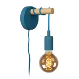 Lucide POLA - Wall light Children - 1xE27 - Blue