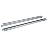 Cable fixing bars (pair) for 600 mm wide enclosures