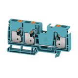 Feed-through terminal block, PUSH IN, 10 mm², 1000 V