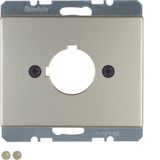 Centre plate inst. opening Ø 22.5 mm, arsys, stainless steel, metal ma