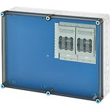 Mi load separator box IP65, 2x160A NH00 3p op Rail 250A 5-pin, 600x450