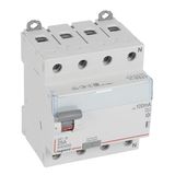 RCD DX³-ID - 4P - 400 V~ neutral right hand side - 25 A - 100 mA - A type