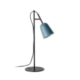 STUDIO TABLE LAMP BLUE SHADE 1xE14