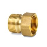 ALN15.202B - Brass fitting G 1" / G ¾", 5 °C - 90 °C, set of 2