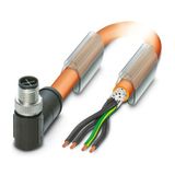 SAC-4P-M12MRS/7,62-PUR PE SH - Power cable