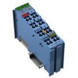 2-channel analog input Thermocouple Intrinsically safe blue