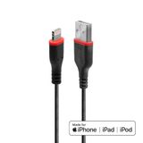 1m Reinforced USB Type A to Lightning Cable USB Type A Male to Lightning Male