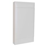 LEGRAND 4X12M SURFACE CABINET WHITE DOOR WITHOUT TERMINAL BLOCK