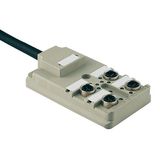 Sensor-actuator passive distributor (with cable), complete module, Fix