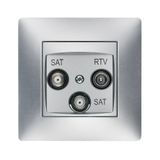 VOLANTE SOCKET R-TV-2xSAT