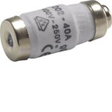 Fuse-link D02 E18 40A 400V gG with indicator, Rated voltage 400 V , 25