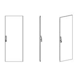 Sheet steel door right for 2 door enclosures H=2000 W=600 mm