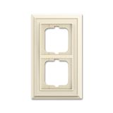 1722-832 Cover Frame Busch-dynasty® ivory white