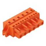 1-conductor female connector CAGE CLAMP® 2.5 mm² orange