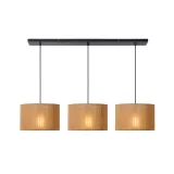 Lucide MAGIUS - Pendant light - 3xE27 - Light wood