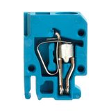 Plug (terminal), Tension-clamp connection, 1.5 mm², 250 V, 17.5 A, Num