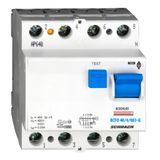Residual current circuit breaker 40A, 4-pole,30mA, type AC,G