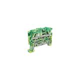 push-in terminal block 1 level earth connection, 2.5mm²