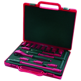 Ratchet case 3/8" "eco" 16-piece