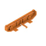 End plate, IP20 in installed state, PA 66, orange, Width: 27.2 mm