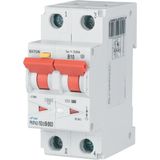 RCD/MCB combination, 10 A, 30 mA, MCB trip characteristic: B, 2p, RCD trip characteristic: AC