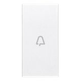 Axial button 1M bell symbol white