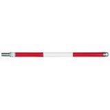 Handle extension with plug-in coupling red/white D 43mm L 1035mm w. ey