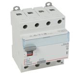 RCD DX³-ID - 4P - 400 V~ neutral right hand side - 63 A - 30 mA - A type
