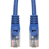 Patchcord RJ45 unshielded, Cat.6, PVC, blue, 10.0m