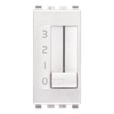 1P 6(2)A slide switch white