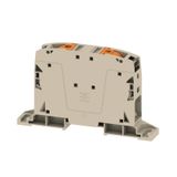 Feed-through terminal block, PUSH IN, 50 mm², 1000 V, 150 A, Number of