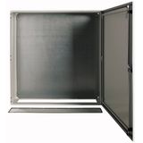 Wall enclosure with mounting plate, HxWxD=1000x1000x300mm