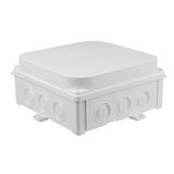 Surface junction box N180x180S white