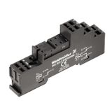 Relay socket, IP20, 2 CO contact , Tension-clamp connection