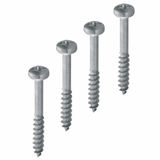 4 SCREWS KIT - SELF-THREADING STEEL CREWS - FOR RECTANGUAL ACCES CHAMBER 360X260X320