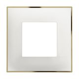 CLASSIA - COVER PLATE 2P WHITE GOLD