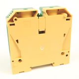 Allen-Bradley 1492-JG120 Terminal Block, Screw Connection, Feed Through Grounding, 27 x 91 x 84mm (1.06 x 3.58 x 3.31 in), 1 Pole, Green/Yellow, WIRE RANGE (Rated Cross Section) √ UR - #4α3/0 AWG, CSA - #4α4/0 AWG, IEC - 16α95mmª