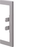Wall cover plate for BR 68x170mm lid 80mm of sheet steel in light grey