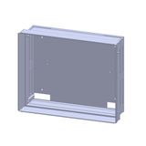 Wall box, 3 unit-wide, 12 Modul heights