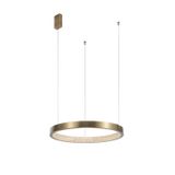 Antique Brass   Aluminium & Acrylic  LED 23 Watt 230 Volt  1265Lm 3000K IP20  D: 65 H: 180 cm Adjustable Height