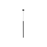 Black Aluminum LED 6 Watt 220-240 Volt 365Lm 3000K IP20 D: 8 H: 150 cm Adjustable Height