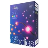 Twinkly Candies – 200 Pearl-shaped RGB LEDs, Green Wire, USB-C