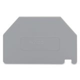 Separator plate 2 mm thick oversized gray