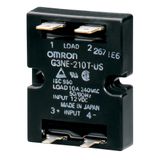Solid state relay (quick connect), 1 ph, w/o heatsink, 20 A (100-240 V