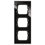 1723-245 Cover Frame Busch-axcent® glass black