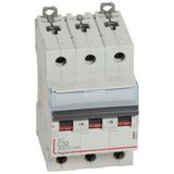 DX³6000 10kA high inlet and low outlet screw circuit breaker 3P 400V~ - 32A - curve C - for traditional HX³ comb