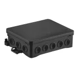 Surface junction box NS9 FASTBOX&HOOK black