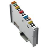 2-channel digital input 24 VDC 3 ms light gray