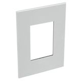 Arteor™ - American and South African standard plate square version 3 modules for 2'' x 4'' box - Soft Alu