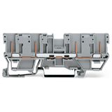 4-pin carrier terminal block for DIN-rail 35 x 15 and 35 x 7.5 4 mm² g